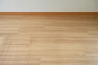 © sutichak - wooden floor and white wall, construction industry