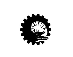 gear crocodile logo