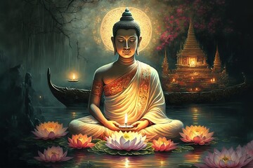 vesak celebration, buddhist, observance, holiday, religion, festival