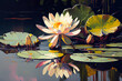 lotus sur étang