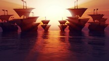 Old Ships Sunset
