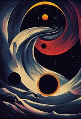 space painting Generative AI