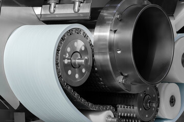 Poster - Conveyor chain drive shaft food packaging line