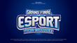 © yusril.alim - esport tournament 3d editable text effect