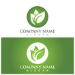 © EMMA - leaf ecology  icon vector illustration template design