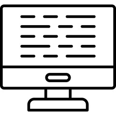 Sticker - Computer Icon