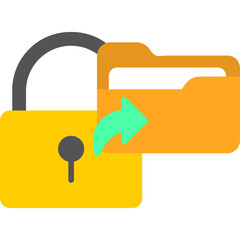 Sticker - Secure Data Icon