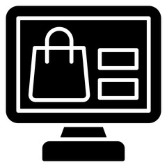 Poster - Online Shopping Icon