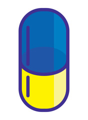 Poster - medical capsule medicine