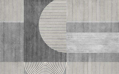 gray geometric art pattern. line art for creative design of posters, cards, wallpapers, banners, web