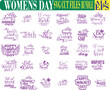 © sark - Happy Women's Day  Quotes  SVG Bundle