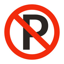 No Parking Sign Icon Transparent Png