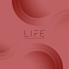 Wall Mural - Abstract red gradient background