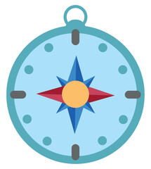 Poster - location compass icon