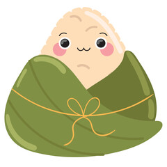 Sticker - cute zongzi food