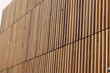 © Rose Makin - Abstract image of the timber clad exterior of a building