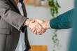 © Westend61 - Recruiter shaking hand with candidate in office