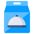 An icon design of food packet 