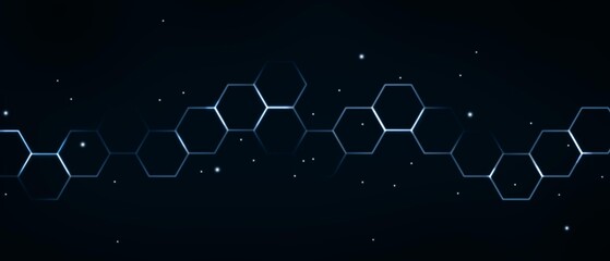 electric lightning honeycomb background 