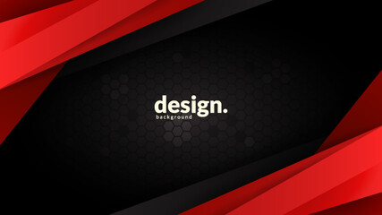 modern futuristic background. red strips with dark background, suitable for banner, poster, brochure