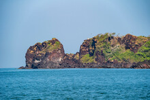 Headland Of Cabo De Rama Beach On The Arabian Sea At Cabo Serai In South Goa; Cabo De Rama, Goa, India