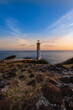 © Designpics - Lighthouse at Pointe du Vieux Fort overlooking the Caribbean Sea at sunset, southernmost point of Guadeloupe; Basse-Terre, Guadeloupe, French West Indies