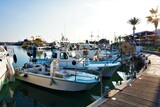 Fototapeta Paryż - boats in the harbor, Ayia Napa, Cyprus