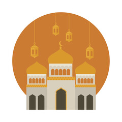 Poster - muslim mosque design