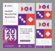 © webelemento - A Pack of Flyer Templates with A4 Size Flyer, Square feed Banner, And long Story Size for your Multipurpose Business Performance