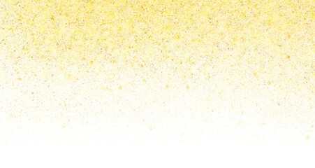 Canvas Print - magic gold dust on transparent background