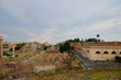 Photo of Foro Romano in summer and the old quarter is nearby, Rome , Italy