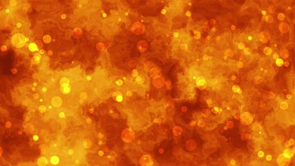 Wall Mural - Particle background animation, Futuristic mysterious flowing digital particles wave de-focus virtual reality abstract cyber space environment background.	