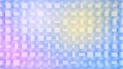 Wall Mural - tender purple 3d boxes shuffle - abstract geometrical bg - loop video