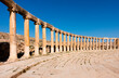 colonnade of Jerash roman city,Joran