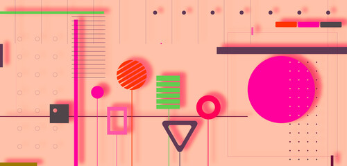 background with geometric pattern