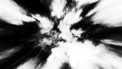 Wall Mural - cosmic glow of an extraterrestrial body. motion. bright contrasting moving shapes.