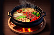 Chinese Hot Pot Food