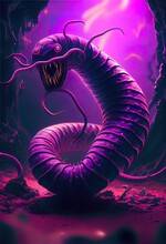 Purple Worm Gargantuan Monstrosity 