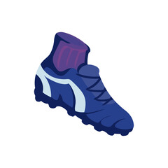 Sticker - football boot illustration