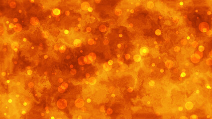 Wall Mural - Particle background animation, Futuristic mysterious flowing digital particles wave de-focus virtual reality abstract cyber space environment background.	