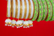 Beautiful Indian bangles Colourful bangles. Display of colourful bangles