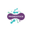 © Dori - Probiotics Bacteria Vector Logo