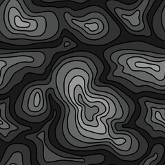 Wall Mural - Abstract hand drawn doodle seamless pattern. Endless camo spots texture. Vector background.