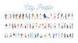 © Oksana_Latysheva - Different People silhouette big collection. Male and female flat faceless characters isolated on white background..