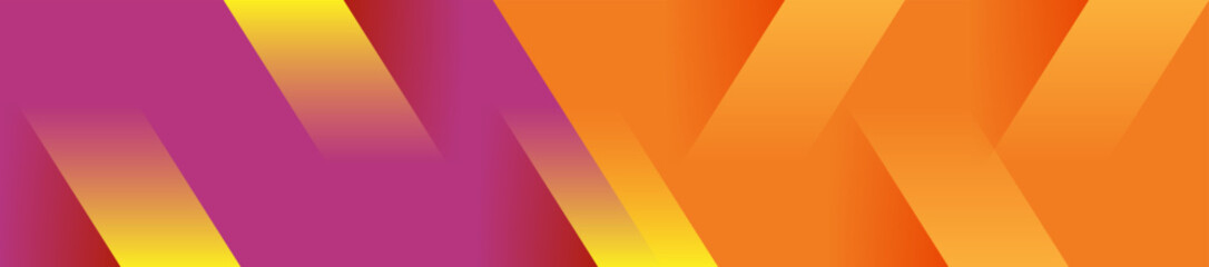 Wall Mural - creative idea paper design orange modern texture abstract geometric background banner