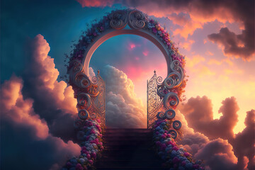 stairway to heaven, gates of heaven, generative ai