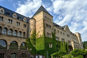 Wall Mural - Stone historic Imperial castle with towers