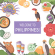 Philippines Travel Cartoon
