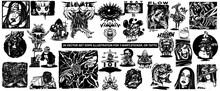 Isolated Illustrations For Streetwear Design, Merchandise, Fashion, Apparel Or Stickers And Tattoos In Vector Format