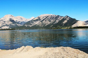 lake in the mountains